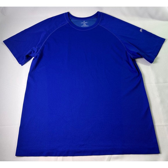 Fabletics Mens XL Blue Athletic Activewear Training T Shirt Top - Picture 1 of 7